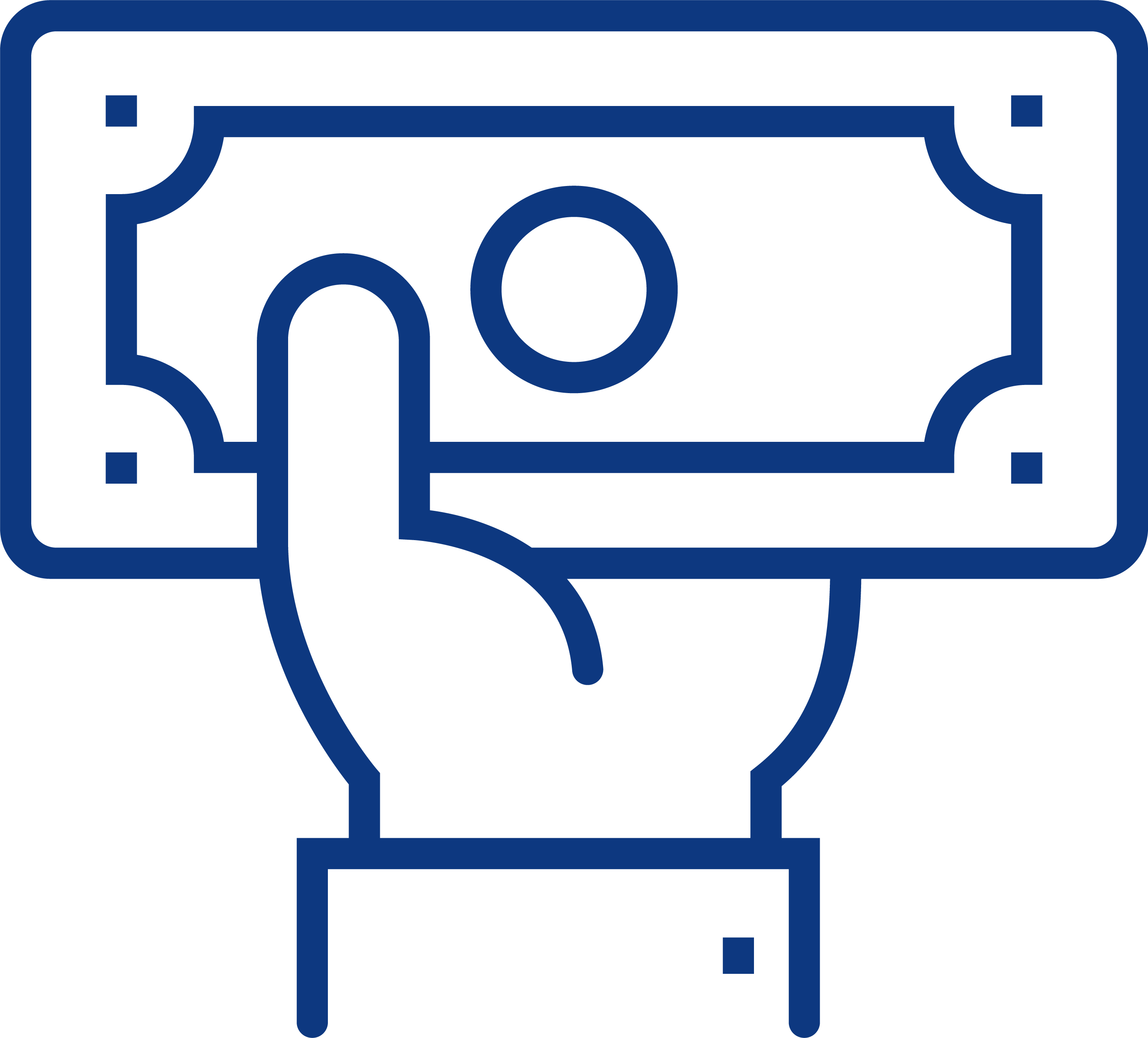 A hand holding a bill